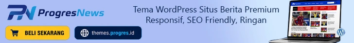 ProgresNews Tema Wordpress Premium Berkualitas