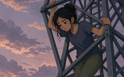 ilustrasi panjat tower